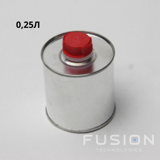 Железная банка 0,25Л для химической металлизации - fusion-chrome.ru Изображение 1